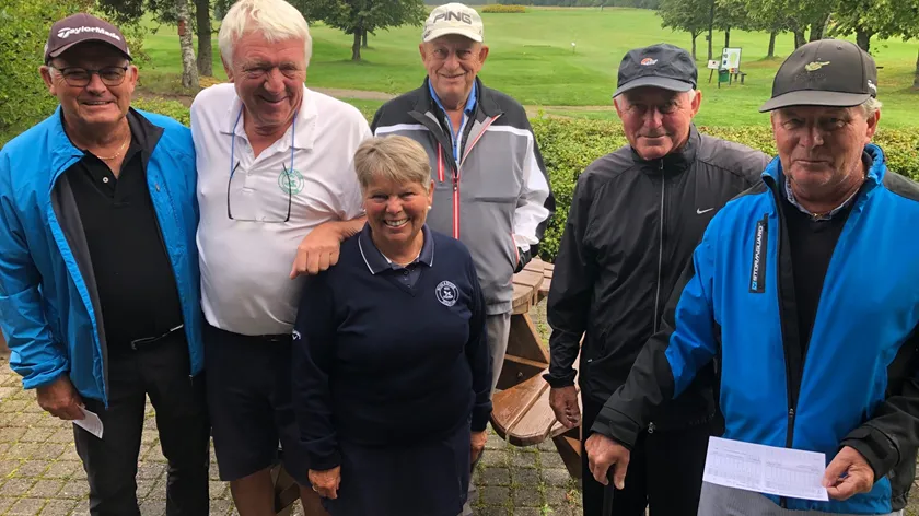 Suksess for våre seniorgolfere