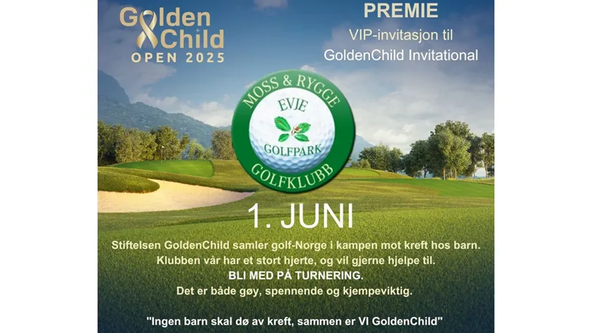 Golden Child turnering på Evje 1.juni