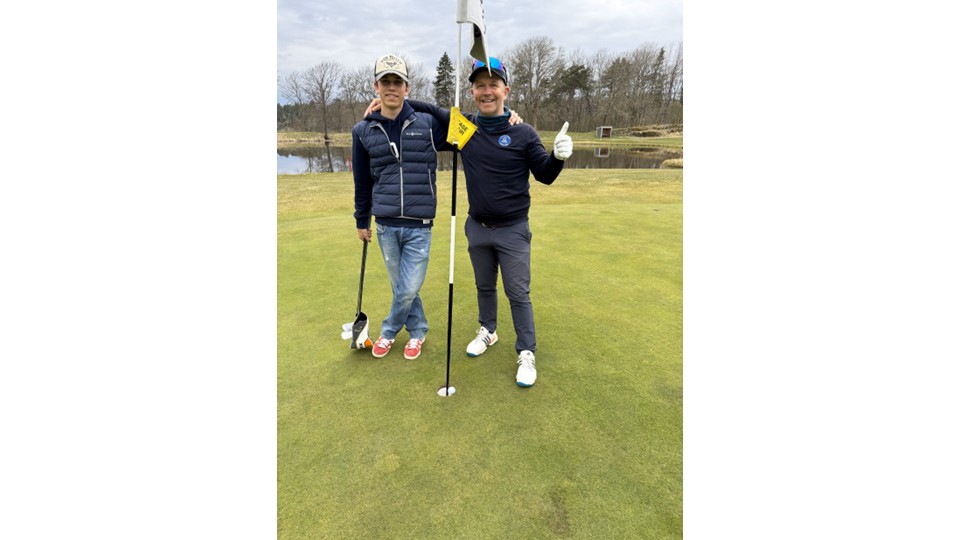 Årets første HOLE in ONE