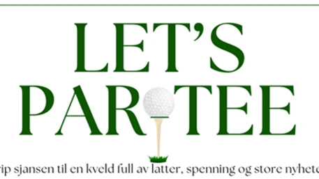 Invitasjon til PARTEE 25 april 2025